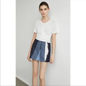 Denim skirt mini